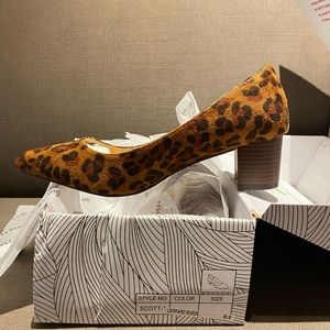 Boutique Heel Leopard Chase and Chloe